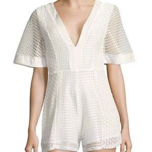 Saks 5th Avenue Short-Sleeve Dreamer Playsuit NWT!